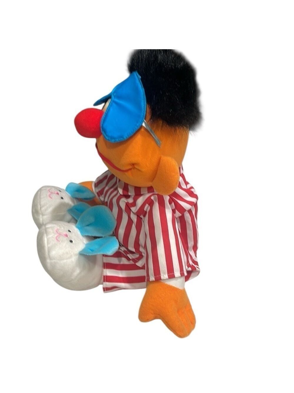 NWOB TYCO 1996 Sesame Street Sleep and Snore Ernie Talk and Sing Plush 18” - Picture 2 of 7